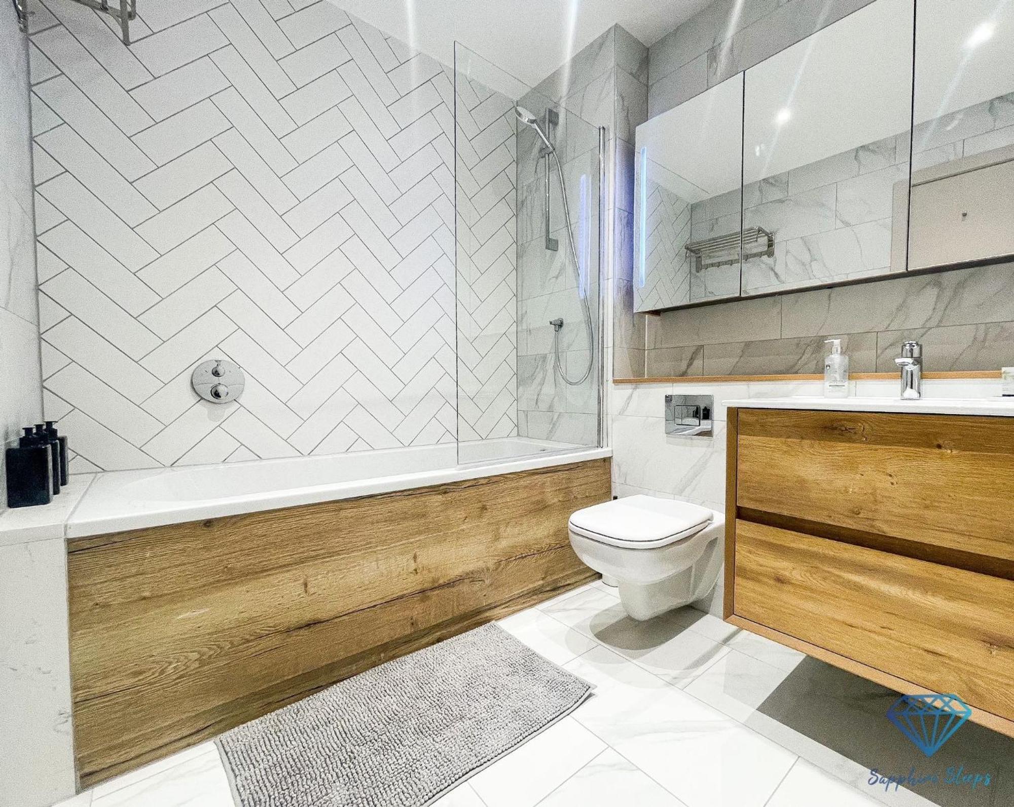 M1 City Centre 3 Bed 3 Bath Luxe Penthouse Manchester Kültér fotó