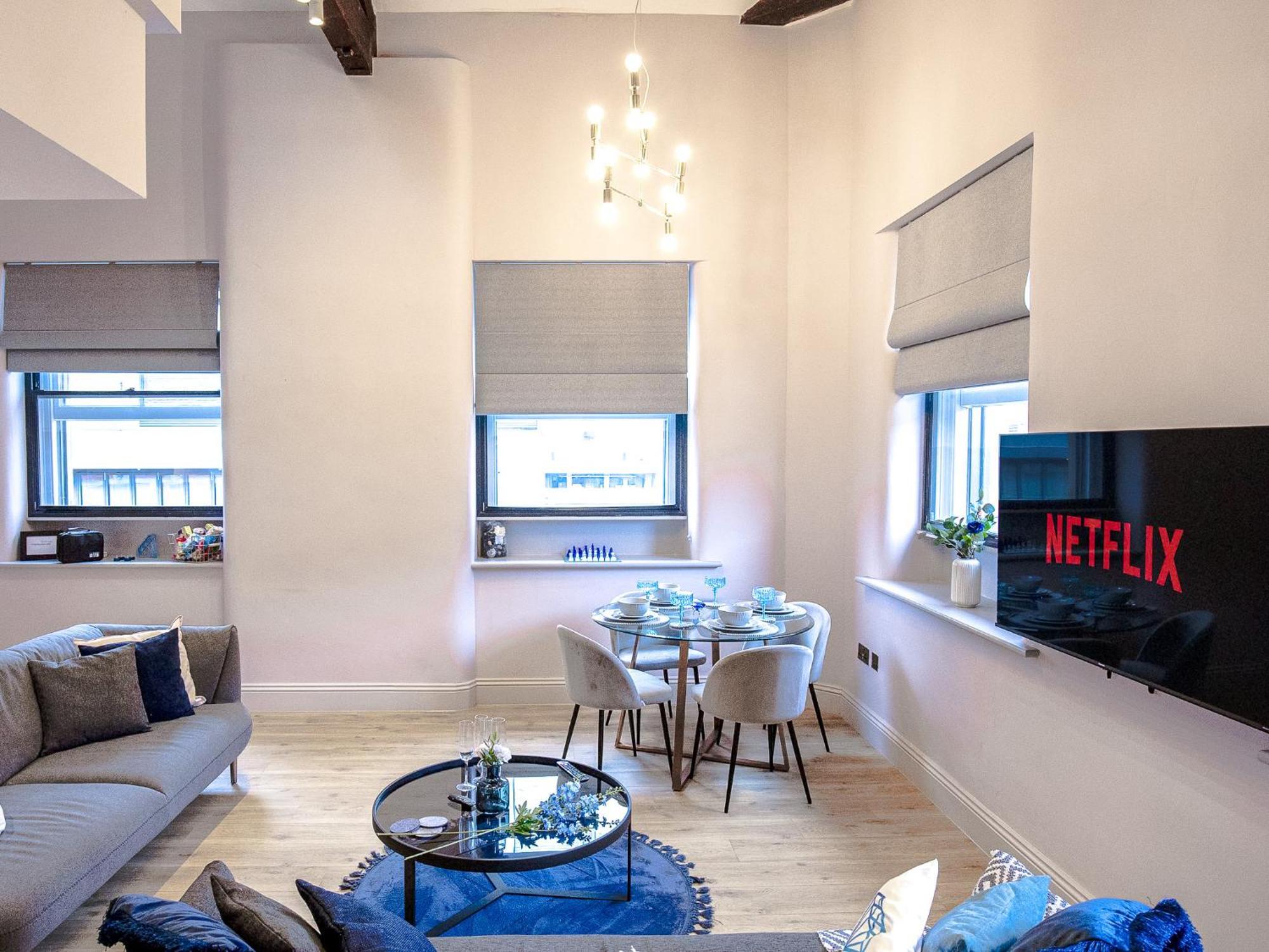 M1 City Centre 3 Bed 3 Bath Luxe Penthouse Manchester Kültér fotó